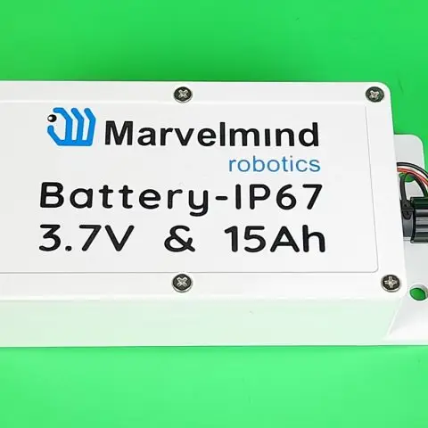 3.7V & 15Ah Li-Pol IP67 battery for industrial applications