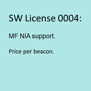 MMSW0004: MF NIA support