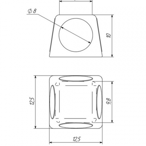 Omni-Microphone for precise indoor positioning system