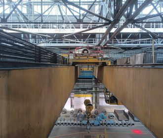Marvelmind Industrial beacons for tracking bridge cranes