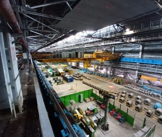 Overall view of the works